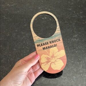 Hawaii Door Sign
